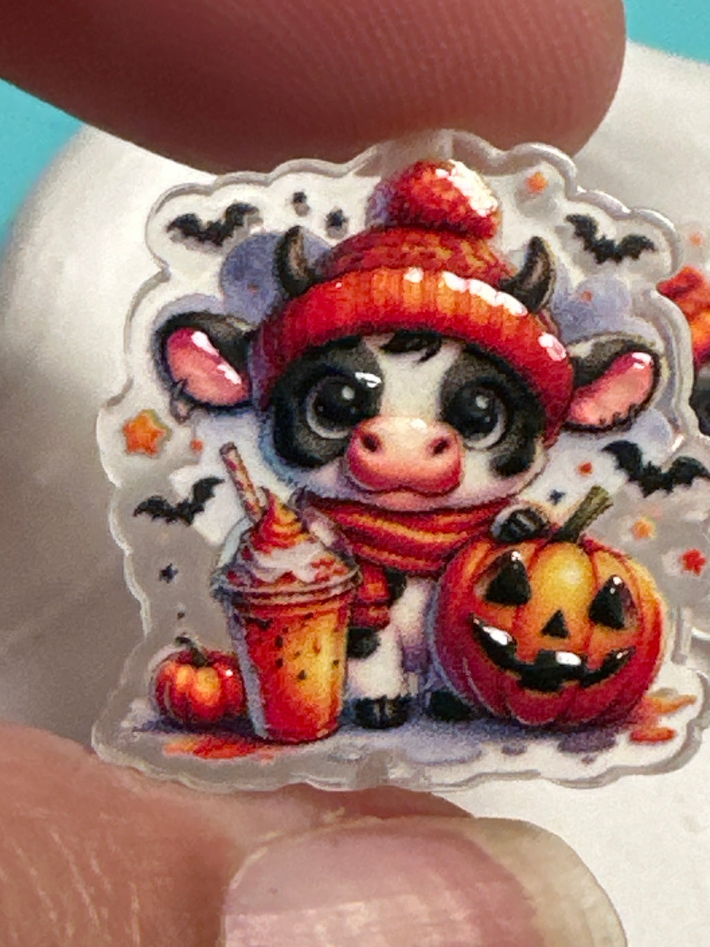Pumpkin Spice Cow Focal