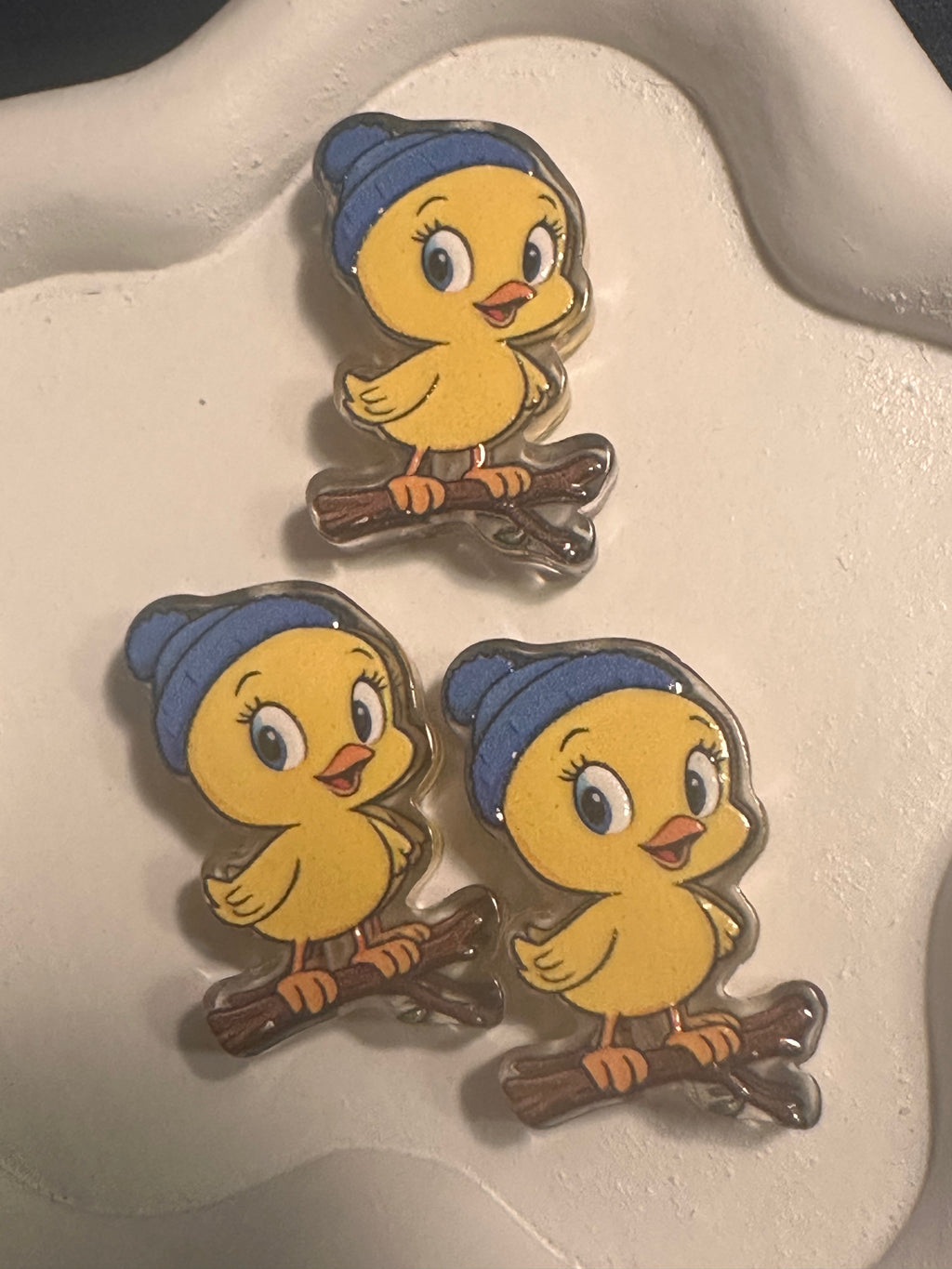 Acrylic Ducky Bead