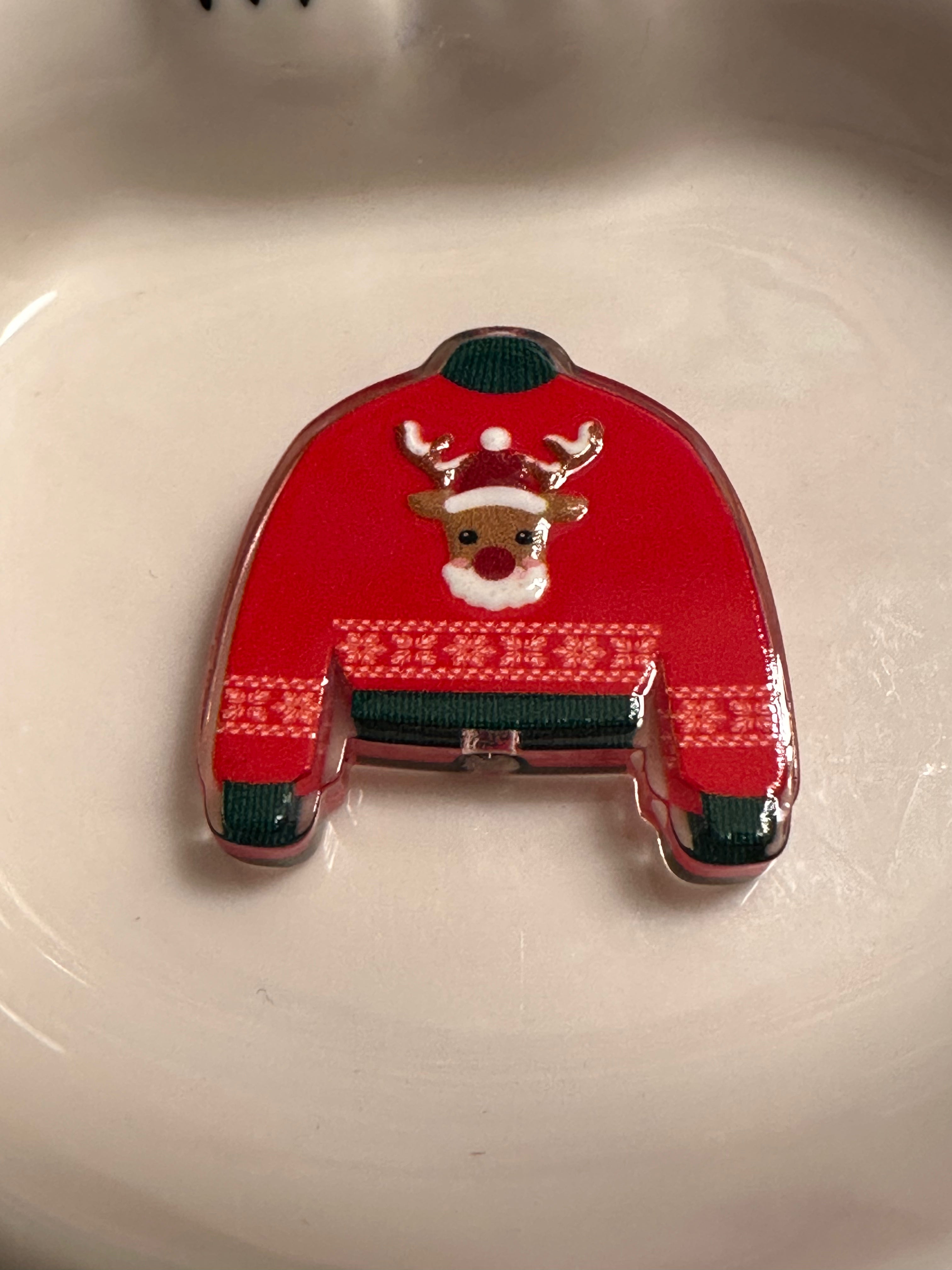 Acrylic Xmas sweater Bead
